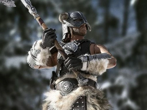 Pure Arts The Elder Scrolls V: Skyrim Dragonborn (Deluxe) 1/6 Scale Figure PureArts