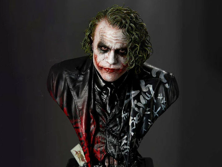 Budget 👍 Prime One Studio Prime 1 Studio The Dark Knight Museum Masterline The Joker 1/3 Scale Bust 👏 3 Prime One Studio Prime 1 Studio The Dark Knight Museum Masterline The Joker 1/3 Scale Bust