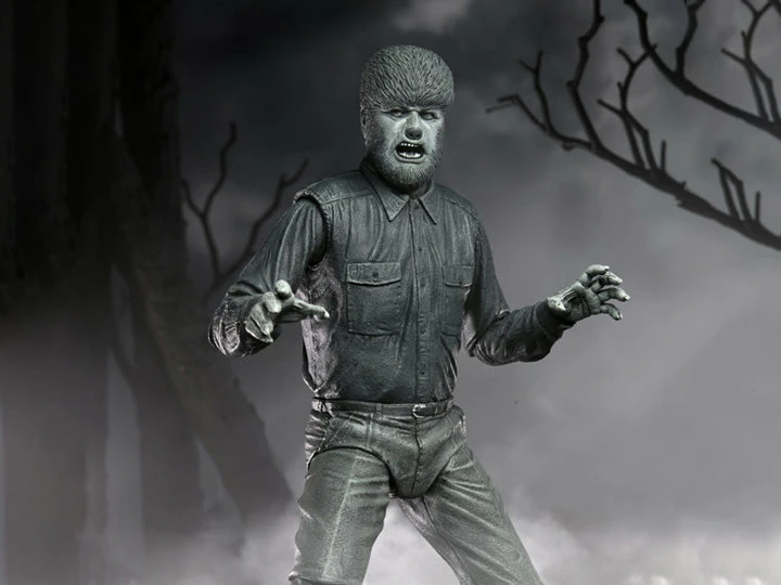 Top 10 🛒 NECA Universal Monsters Ultimate The Wolf Man (Black & White) Figure 👍 3 NECA Universal Monsters Ultimate The Wolf Man (Black & White) Figure