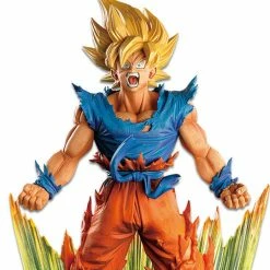 Banpresto Dragon Ball Z Super Master Stars Diorama Super Saiyan Goku (The Brush) Anime