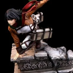 Kinetiquettes Attack On Titan Mikasa Ackerman 1/10 Scale Diorama