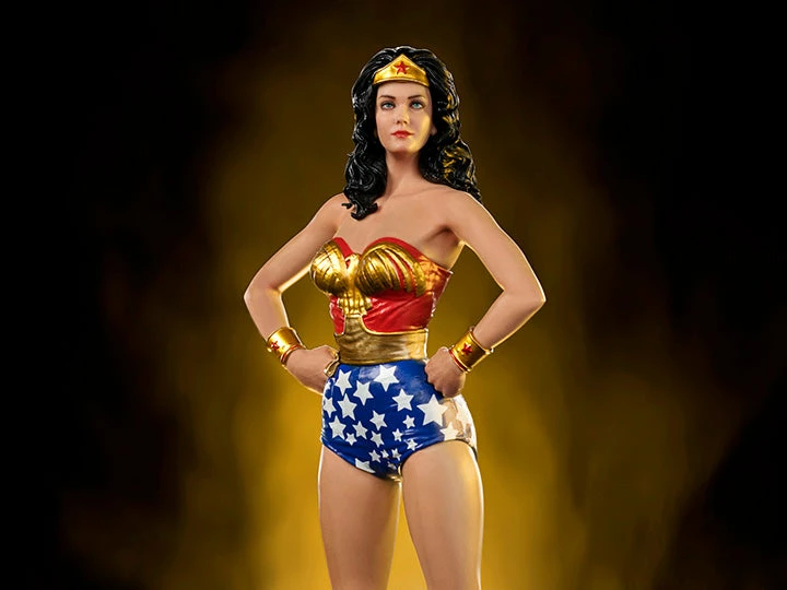 New 👏 Iron Studios Wonder 👩 Woman (TV Series) Lynda Carter 1/10 Art Scale Statue ⌛ 3 Iron Studios Wonder Woman (TV Series) Lynda Carter 1/10 Art Scale Statue