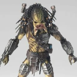 Hiya Toys Alien Vs. Predator: Requiem Wolf Predator (Unmasked) 1:18 Scale PX Previews Exclusive Figure Movies / TV