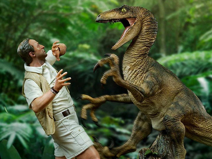 Best Pirce 🧨 Iron Studios Jurassic Park Clever Girl Deluxe 1/10 Art Scale Statue ❤️ 3 Iron Studios Jurassic Park Clever Girl Deluxe 1/10 Art Scale Statue