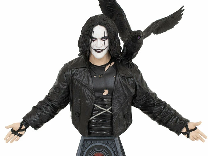 Discount ⌛ Diamond Select Toys The Crow Eric Draven 1/6 Scale Bust Movies / TV ✔️ 3 Diamond Select Toys The Crow Eric Draven 1/6 Scale Bust Movies / TV