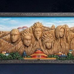 Infinity Studio Naruto: Shippuden Hokage Rock (Color Ver.) 3D Art Frame
