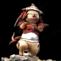 Kinetiquettes Monster Hunter Rathalos Palico 1/10 Scale Statue