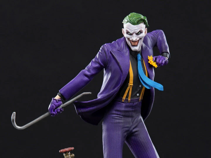 Promo 🔥 Iron Studios DC Comics The Joker 1/10 Art Scale Statue ✔️ 3 Iron Studios DC Comics The Joker 1/10 Art Scale Statue