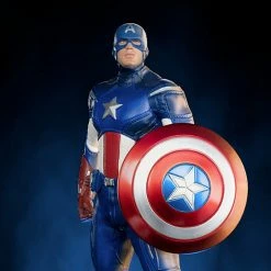 Iron Studios The Infinity Saga BDS Captain America (Battle Of New York) 1/10 Art Scale Statue