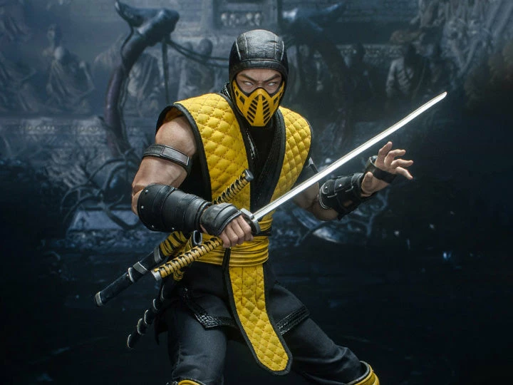 Best Sale 👍 Storm Collectibles Mortal Kombat XI Scorpion 1/6 Scale Figure 🔥 3 Storm Collectibles Mortal Kombat XI Scorpion 1/6 Scale Figure
