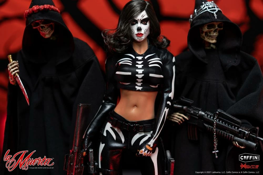 Buy ๐ฏ Executive Replicas La Muerta: Retaliation La Muerta & Dark Reapers 1/6 Scale Super Deluxe Figure Set ๐ 3 Executive Replicas La Muerta: Retaliation La Muerta & Dark Reapers 1/6 Scale Super Deluxe Figure Set