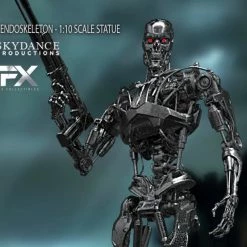 Silver Fox Collectibles Terminator T-800 Endoskeleton 1/10 Scale Statue Movies / TV