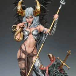 XM Studios The Darkness Premium Collectibles Angelus 1/4 Scale Statue