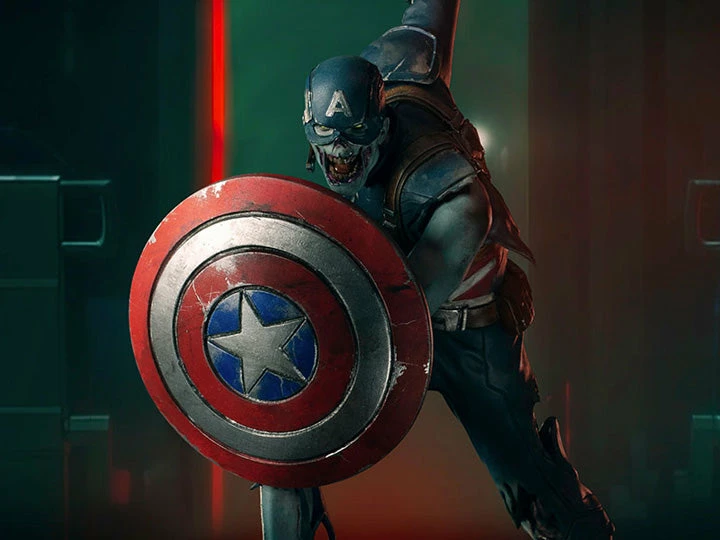 Brand new 👍 Iron Studios What If...? Zombie Captain America 1/10 Art Scale Statue ✨ 3 Iron Studios What If...? Zombie Captain America 1/10 Art Scale Statue