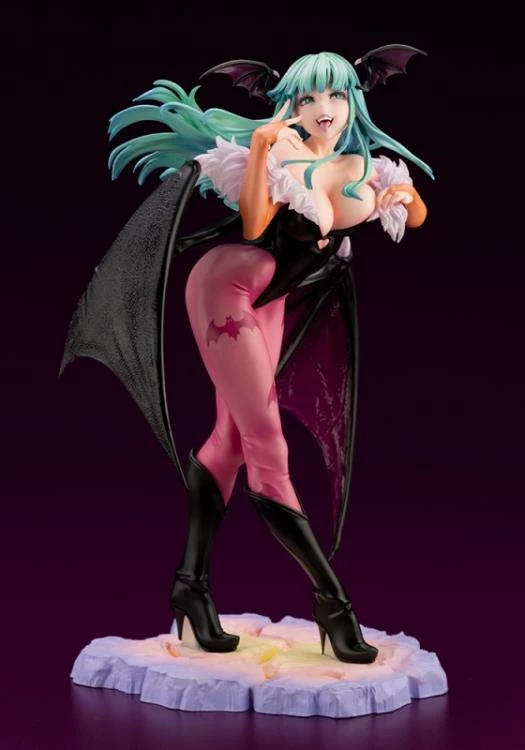 Best reviews of π Kotobukiya Darkstalkers Bishoujo Morrigan Statue 𧨠5 Kotobukiya Darkstalkers Bishoujo Morrigan Statue
