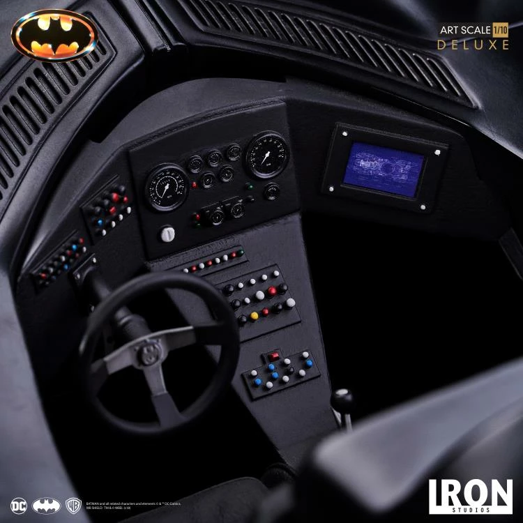 Cheap ๐ฏ Iron Studios Batman (1989) Batman & Batmobile 1/10 Deluxe Art Scale Statue ๐ฏ 13 Iron Studios Batman (1989) Batman & Batmobile 1/10 Deluxe Art Scale Statue