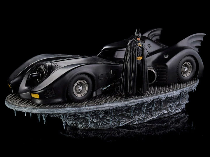 Cheap ๐ฏ Iron Studios Batman (1989) Batman & Batmobile 1/10 Deluxe Art Scale Statue ๐ฏ 6 Iron Studios Batman (1989) Batman & Batmobile 1/10 Deluxe Art Scale Statue
