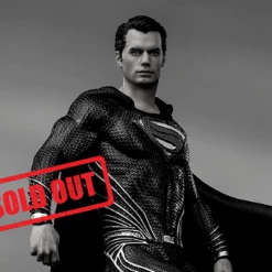 Iron Studios Zack Snyderβs Justice League Superman (Black Suit) 1/10 Art Scale Statue