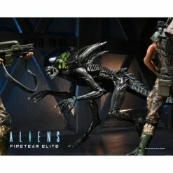 Budget 🎁 NECA Aliens: Fireteam Elite Spitter Alien Action Figure 💯 13 NECA Aliens: Fireteam Elite Spitter Alien Action Figure
