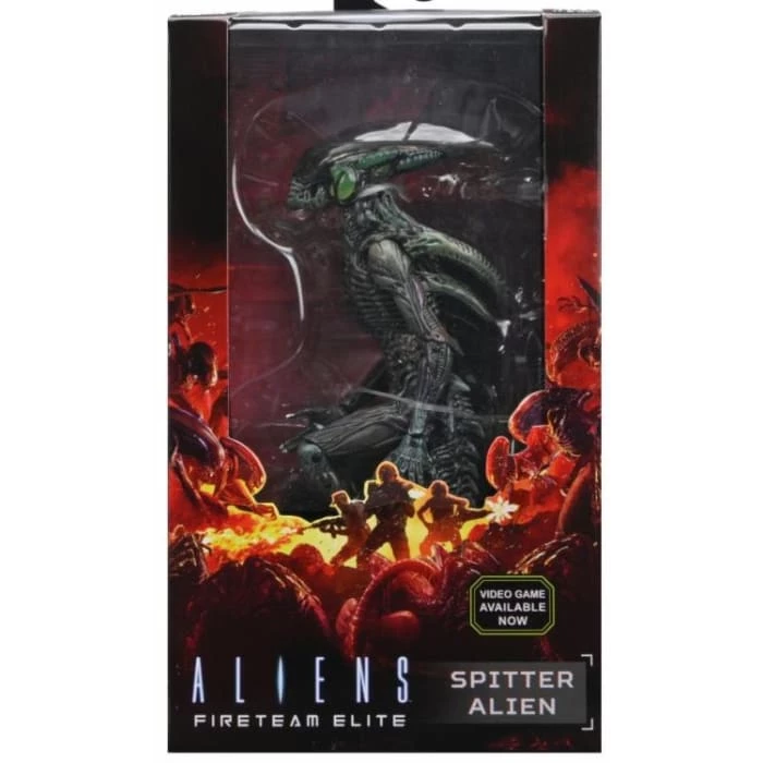 Budget 🎁 NECA Aliens: Fireteam Elite Spitter Alien Action Figure 💯 9 NECA Aliens: Fireteam Elite Spitter Alien Action Figure