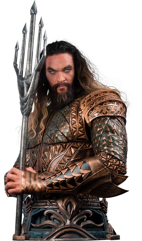 Discount ✨ Infinity Studio Justice League Aquaman Life Size Bust ❤️ 4 Infinity Studio Justice League Aquaman Life Size Bust