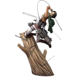 Kotobukiya Attack On Titan ArtFX J Levi Statue (Renewal Package Variant)