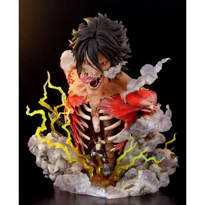 Best deal 🔥 Kinetiquettes Attack On Titan Eren Yeager (Attack Titan) 1/10 Scale Diorama 🛒 4 Kinetiquettes Attack On Titan Eren Yeager (Attack Titan) 1/10 Scale Diorama