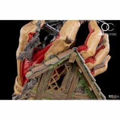 Oniri Creations Attack On Titan Mikasa Vs. Armored Titan 1/6 Scale Statue