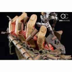 Oniri Creations Attack On Titan Mikasa Vs. Armored Titan 1/6 Scale Statue
