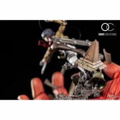 Oniri Creations Attack On Titan Mikasa Vs. Armored Titan 1/6 Scale Statue