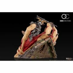 Oniri Creations Attack On Titan Mikasa Vs. Armored Titan 1/6 Scale Statue