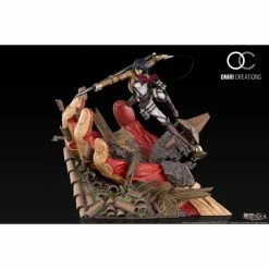 Oniri Creations Attack On Titan Mikasa Vs. Armored Titan 1/6 Scale Statue