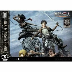 Best reviews of ๐คฉ Prime 1 Studio Attack On Titan Ultimate Premium Masterline Eren, Mikasa & Armin Deluxe 1/4 Scale Statue โญ 83 Prime 1 Studio Attack On Titan Ultimate Premium Masterline Eren, Mikasa & Armin Deluxe 1/4 Scale Statue