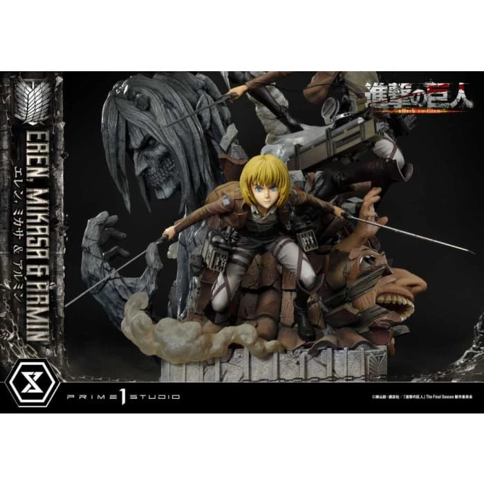 Best reviews of ๐คฉ Prime 1 Studio Attack On Titan Ultimate Premium Masterline Eren, Mikasa & Armin Deluxe 1/4 Scale Statue โญ 25 Prime 1 Studio Attack On Titan Ultimate Premium Masterline Eren, Mikasa & Armin Deluxe 1/4 Scale Statue
