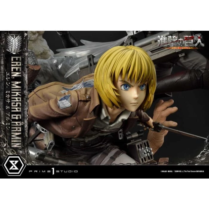 Best reviews of ๐คฉ Prime 1 Studio Attack On Titan Ultimate Premium Masterline Eren, Mikasa & Armin Deluxe 1/4 Scale Statue โญ 17 Prime 1 Studio Attack On Titan Ultimate Premium Masterline Eren, Mikasa & Armin Deluxe 1/4 Scale Statue