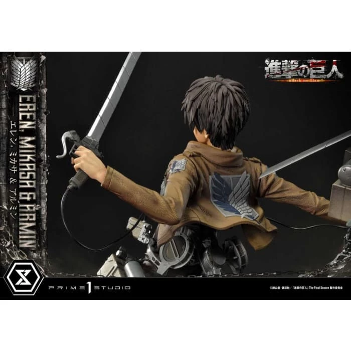 Best reviews of ๐คฉ Prime 1 Studio Attack On Titan Ultimate Premium Masterline Eren, Mikasa & Armin Deluxe 1/4 Scale Statue โญ 27 Prime 1 Studio Attack On Titan Ultimate Premium Masterline Eren, Mikasa & Armin Deluxe 1/4 Scale Statue
