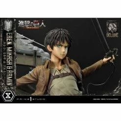 Best reviews of ๐คฉ Prime 1 Studio Attack On Titan Ultimate Premium Masterline Eren, Mikasa & Armin Deluxe 1/4 Scale Statue โญ 75 Prime 1 Studio Attack On Titan Ultimate Premium Masterline Eren, Mikasa & Armin Deluxe 1/4 Scale Statue