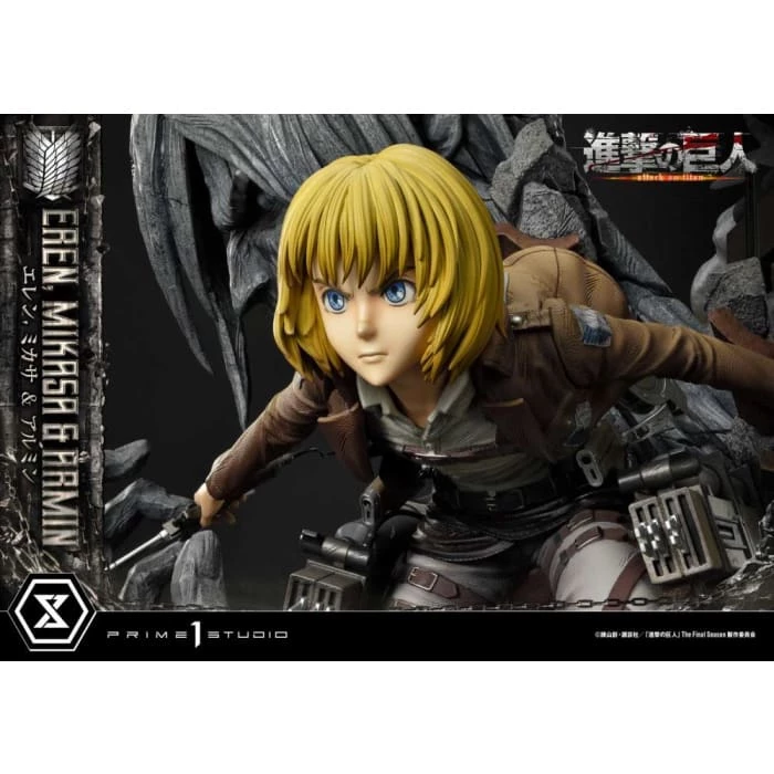 Best reviews of ๐คฉ Prime 1 Studio Attack On Titan Ultimate Premium Masterline Eren, Mikasa & Armin Deluxe 1/4 Scale Statue โญ 16 Prime 1 Studio Attack On Titan Ultimate Premium Masterline Eren, Mikasa & Armin Deluxe 1/4 Scale Statue