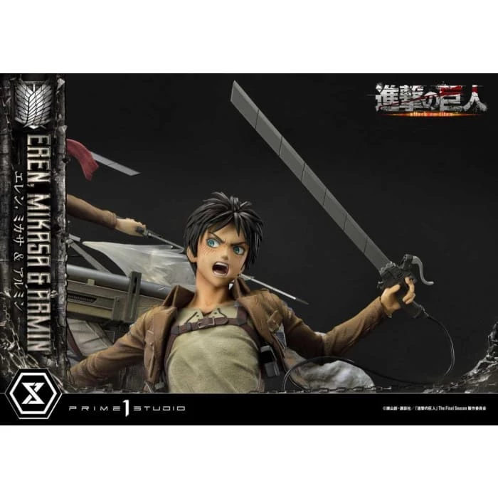 Best reviews of ๐คฉ Prime 1 Studio Attack On Titan Ultimate Premium Masterline Eren, Mikasa & Armin Deluxe 1/4 Scale Statue โญ 28 Prime 1 Studio Attack On Titan Ultimate Premium Masterline Eren, Mikasa & Armin Deluxe 1/4 Scale Statue