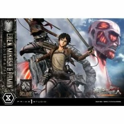 Best reviews of ๐คฉ Prime 1 Studio Attack On Titan Ultimate Premium Masterline Eren, Mikasa & Armin Deluxe 1/4 Scale Statue โญ 85 Prime 1 Studio Attack On Titan Ultimate Premium Masterline Eren, Mikasa & Armin Deluxe 1/4 Scale Statue