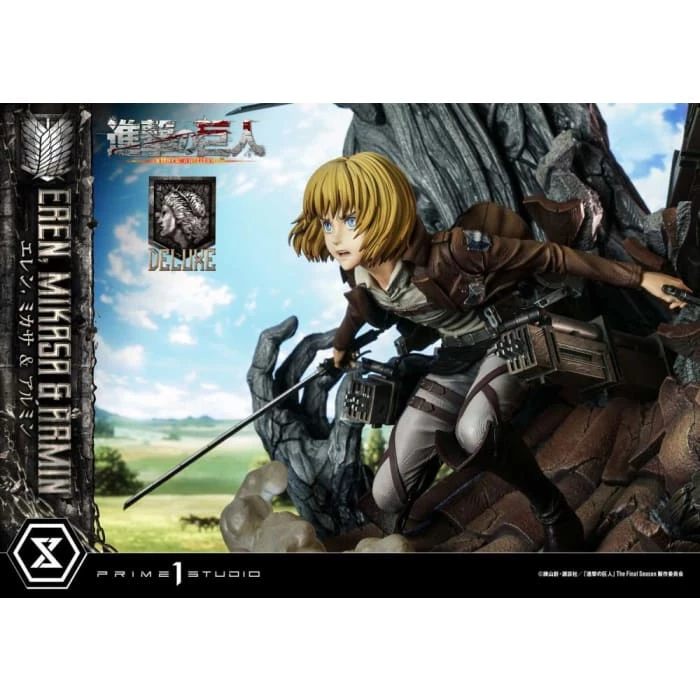 Best reviews of ๐คฉ Prime 1 Studio Attack On Titan Ultimate Premium Masterline Eren, Mikasa & Armin Deluxe 1/4 Scale Statue โญ 44 Prime 1 Studio Attack On Titan Ultimate Premium Masterline Eren, Mikasa & Armin Deluxe 1/4 Scale Statue