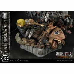 Best reviews of ๐คฉ Prime 1 Studio Attack On Titan Ultimate Premium Masterline Eren, Mikasa & Armin Deluxe 1/4 Scale Statue โญ 64 Prime 1 Studio Attack On Titan Ultimate Premium Masterline Eren, Mikasa & Armin Deluxe 1/4 Scale Statue