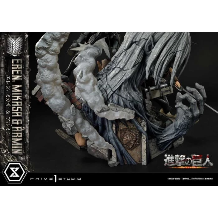 Best reviews of ๐คฉ Prime 1 Studio Attack On Titan Ultimate Premium Masterline Eren, Mikasa & Armin Deluxe 1/4 Scale Statue โญ 22 Prime 1 Studio Attack On Titan Ultimate Premium Masterline Eren, Mikasa & Armin Deluxe 1/4 Scale Statue