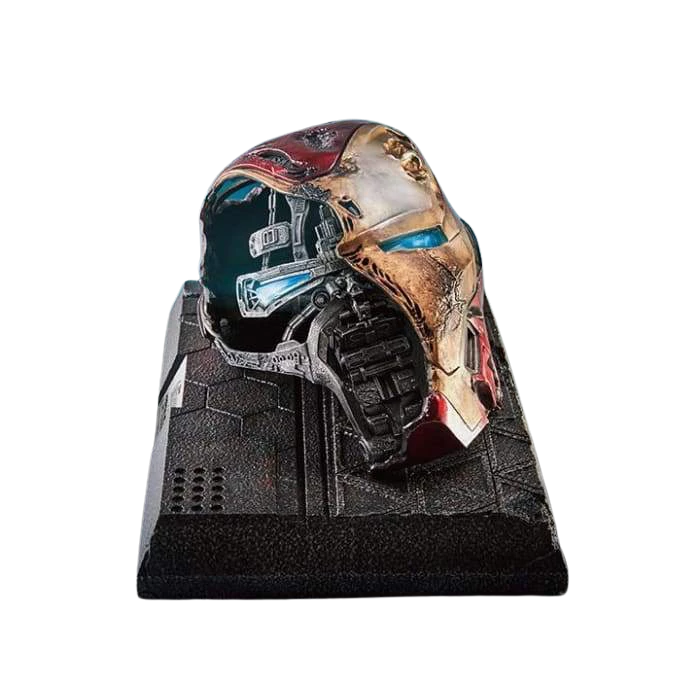 Best reviews of ๐ Beast Kingdom Avengers: Endgame Master Craft MC-038 Iron Man Mark-50 Battle Damaged Helmet โ๏ธ 4 Beast Kingdom Avengers: Endgame Master Craft MC-038 Iron Man Mark-50 Battle Damaged Helmet