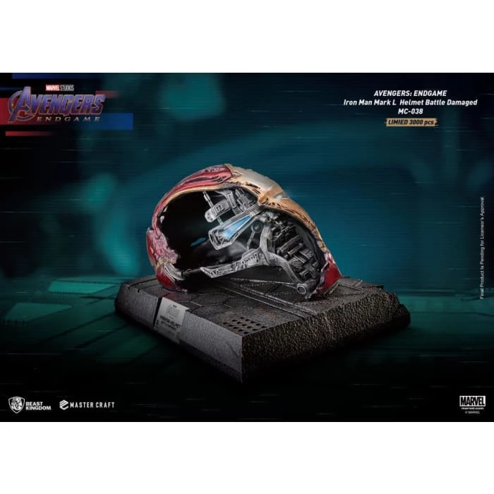 Best reviews of ๐ Beast Kingdom Avengers: Endgame Master Craft MC-038 Iron Man Mark-50 Battle Damaged Helmet โ๏ธ 9 Beast Kingdom Avengers: Endgame Master Craft MC-038 Iron Man Mark-50 Battle Damaged Helmet