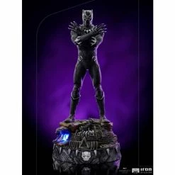 Iron Studios Avengers: Infinity Saga Black Panther 1/10 Deluxe Art Scale Statue