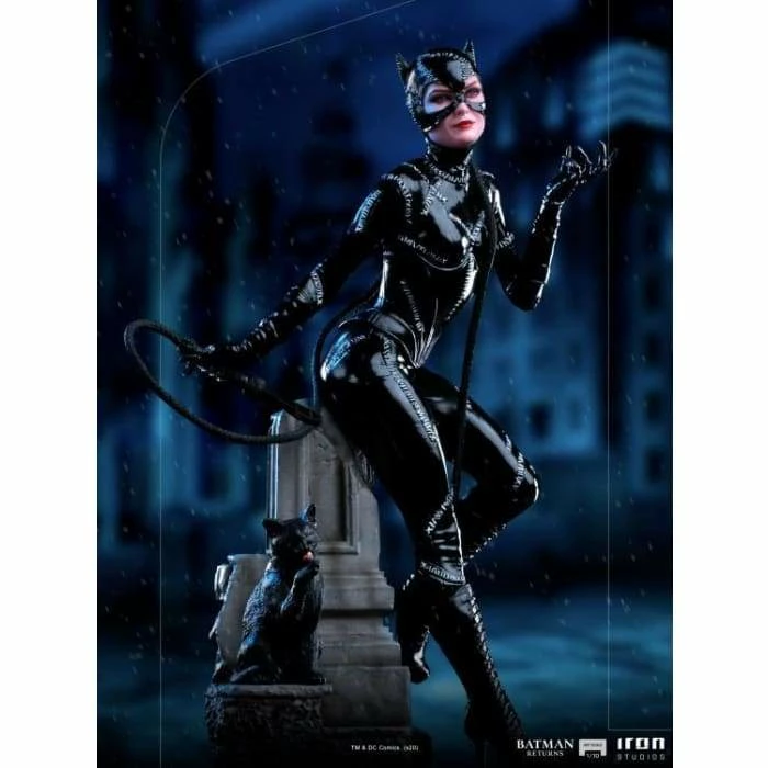Cheap 🎉 Iron Studios Batman Returns Catwoman 1/10 Deluxe Art Scale Statue 👍 4 Iron Studios Batman Returns Catwoman 1/10 Deluxe Art Scale Statue