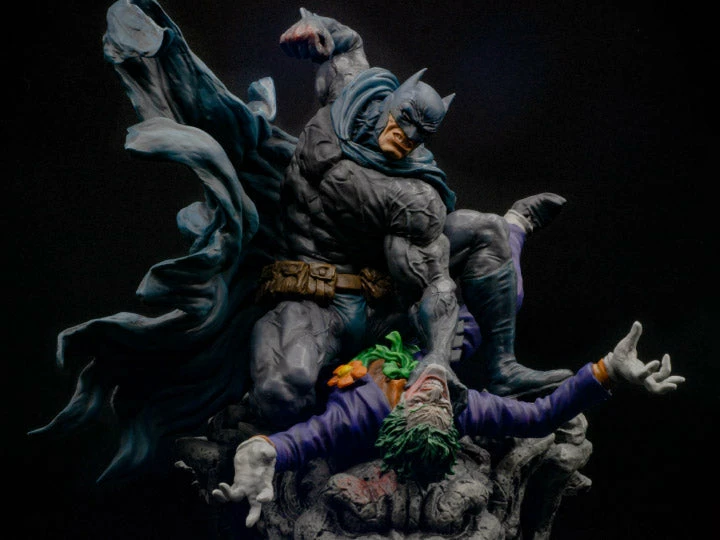 Promo 🎁 KOTO INC DC Comics Sculpt Master Series Batman Vs The Joker Statue ⭐ 3 KOTO INC DC Comics Sculpt Master Series Batman Vs The Joker Statue