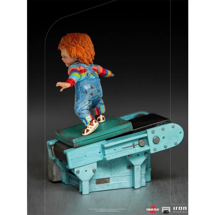 Best deal 💯 Iron Studios Child's Play 2 Chucky 1/10 Art Scale Statue 👍 8 Iron Studios Child's Play 2 Chucky 1/10 Art Scale Statue