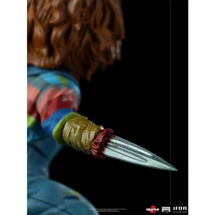 Best deal 💯 Iron Studios Child's Play 2 Chucky 1/10 Art Scale Statue 👍 11 Iron Studios Child's Play 2 Chucky 1/10 Art Scale Statue
